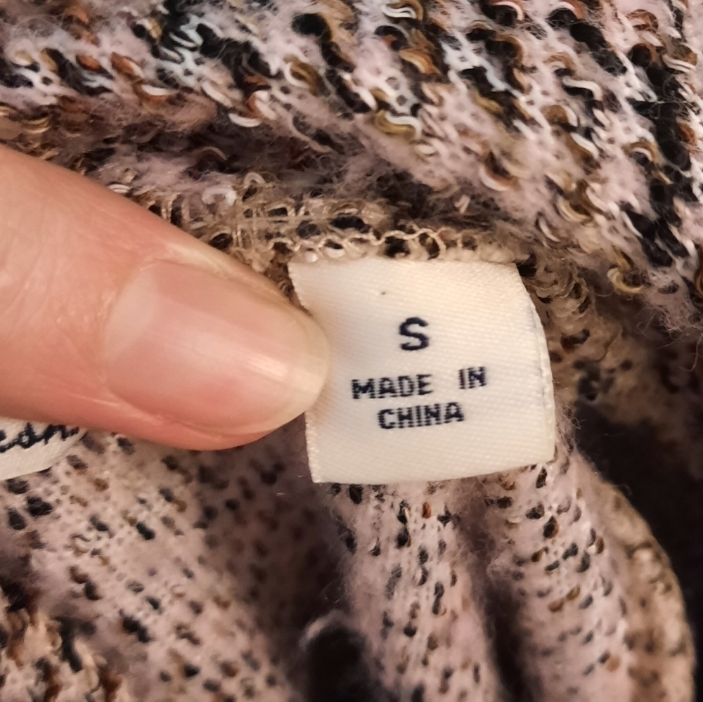 Caffe Marrakech Multi-Color Sweater S - image 4